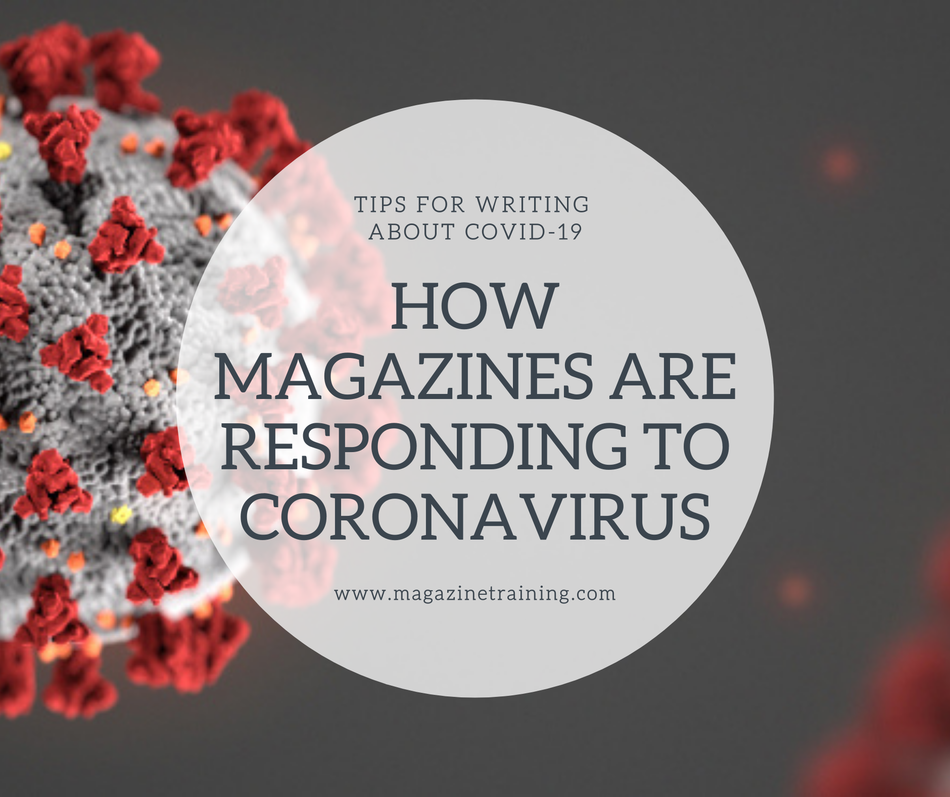 magazines are responding to coronavirus