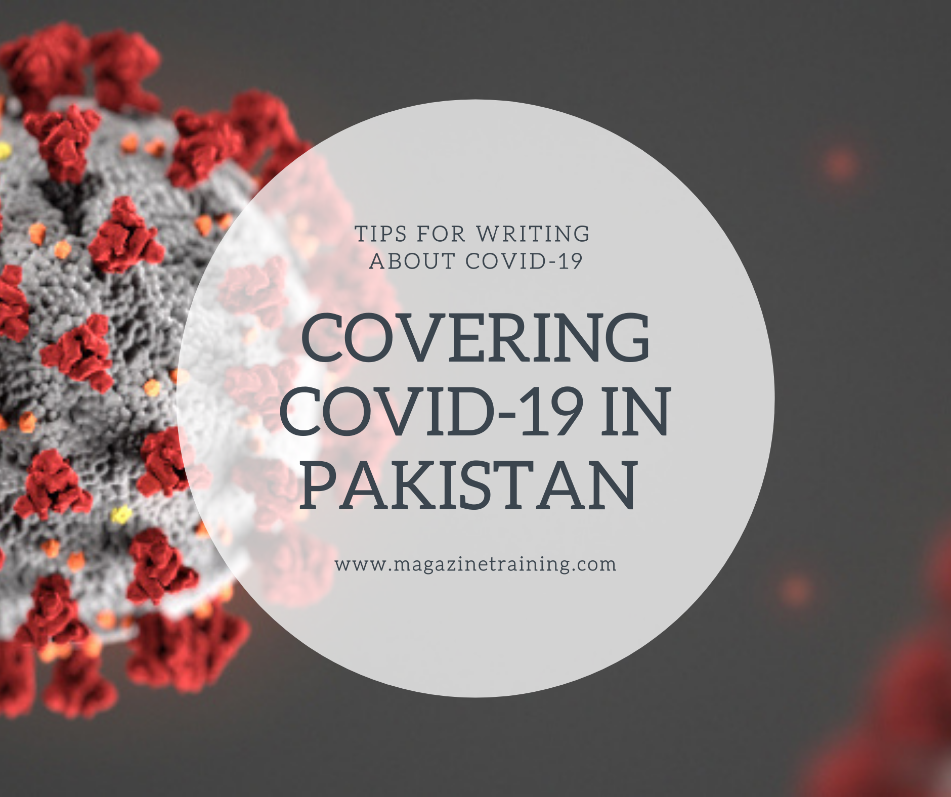 covering COVID-19 in Pakistan