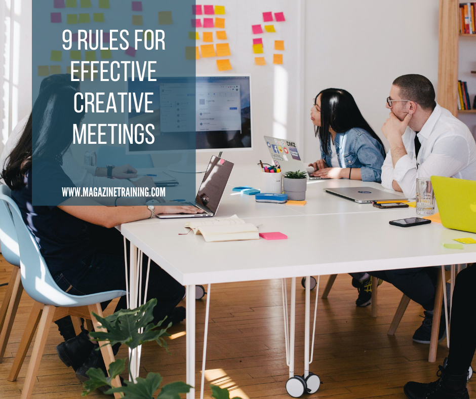 effective creative meetings