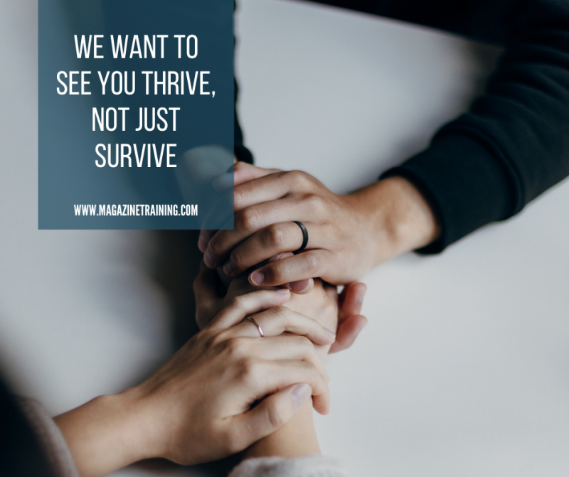 We want to see you thrive - Magazine Training International