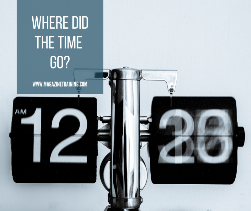 Where did the time go? Magazine Training International