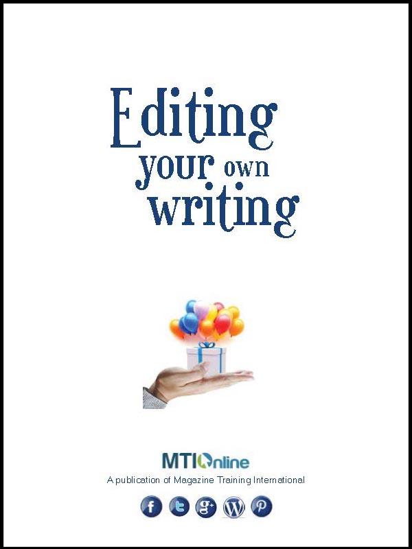 Editing your own writing