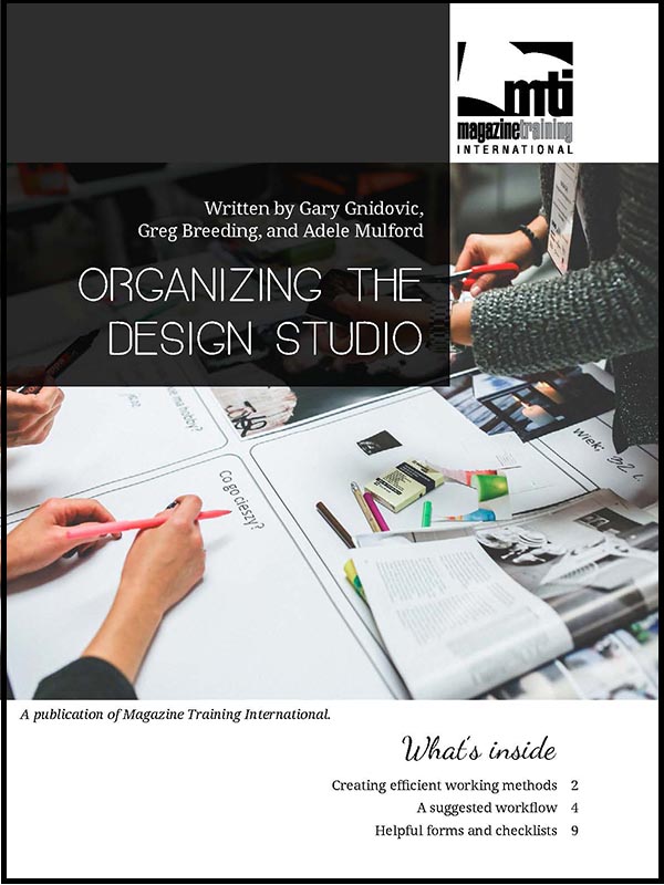 organizing the design studio