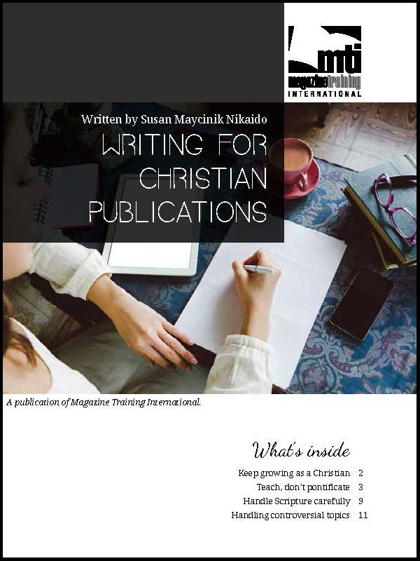writing for Christian publications