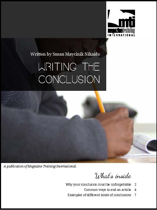 writing the conclusion