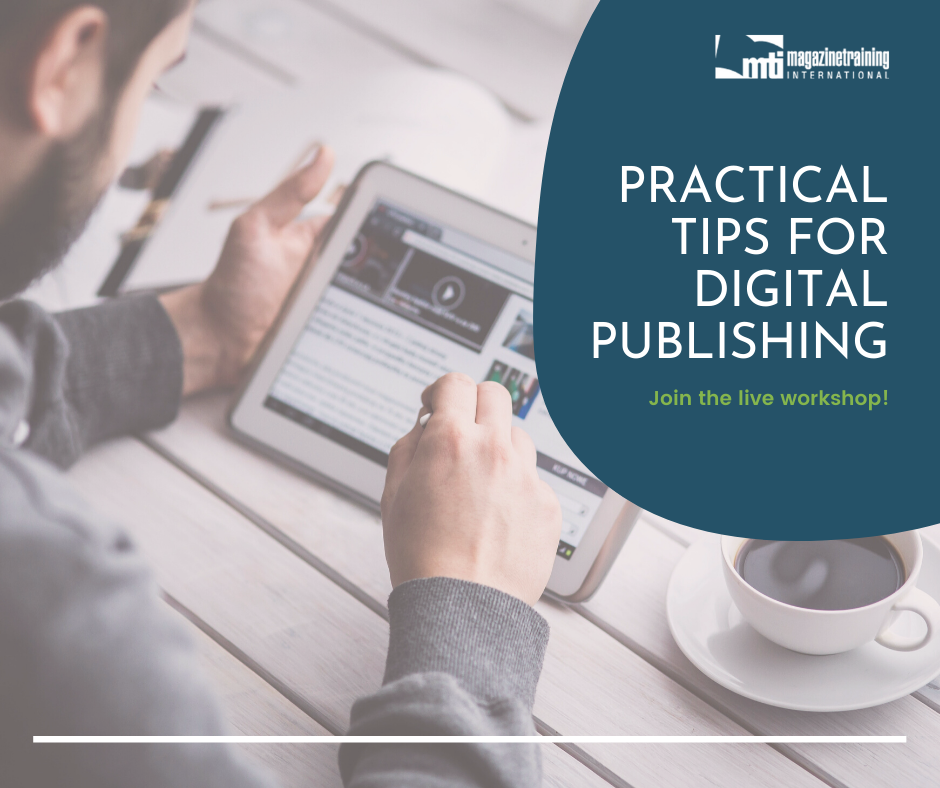 tips for digital publishing