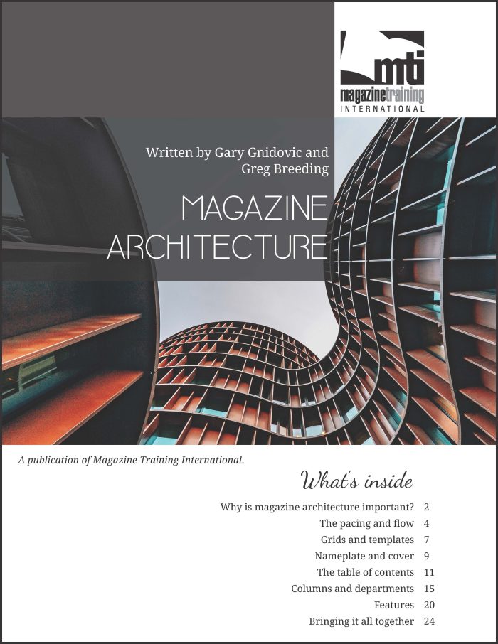 magazine architecture