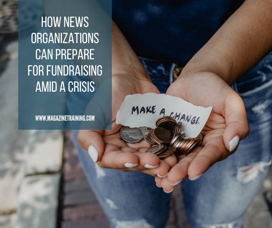 fundraising amid a crisis