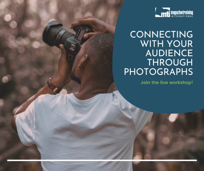 connect with your audience through photography
