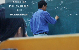 professor finds faith