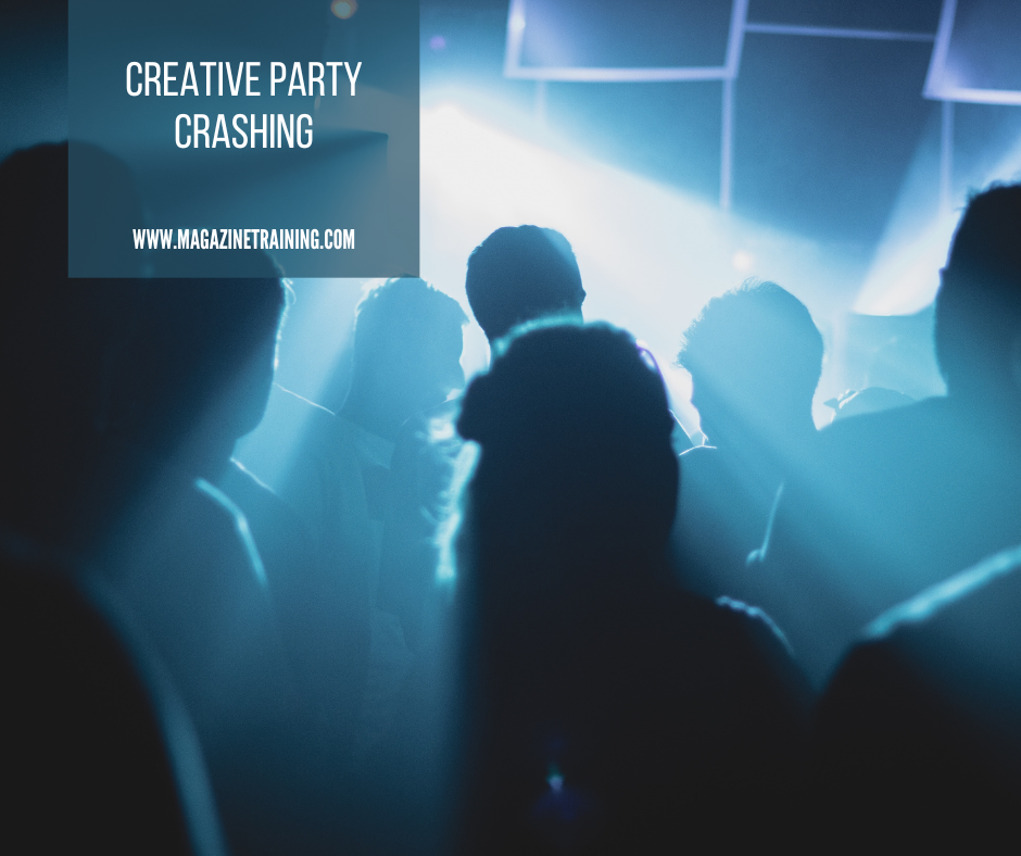 creative party crashing