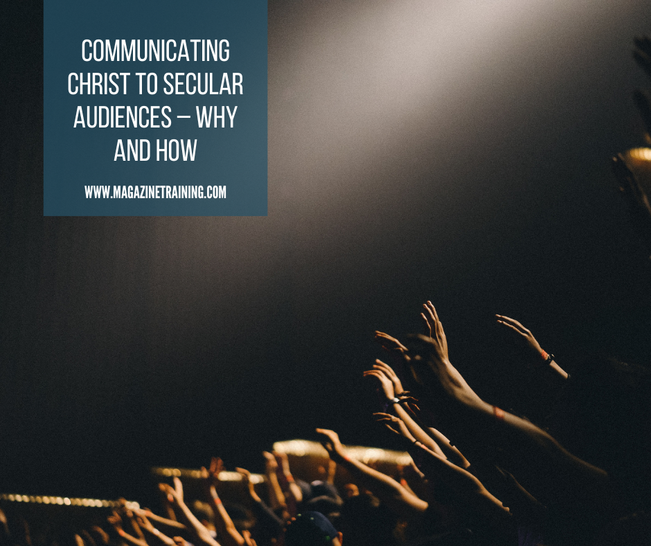 communicating Christ to secular audiences